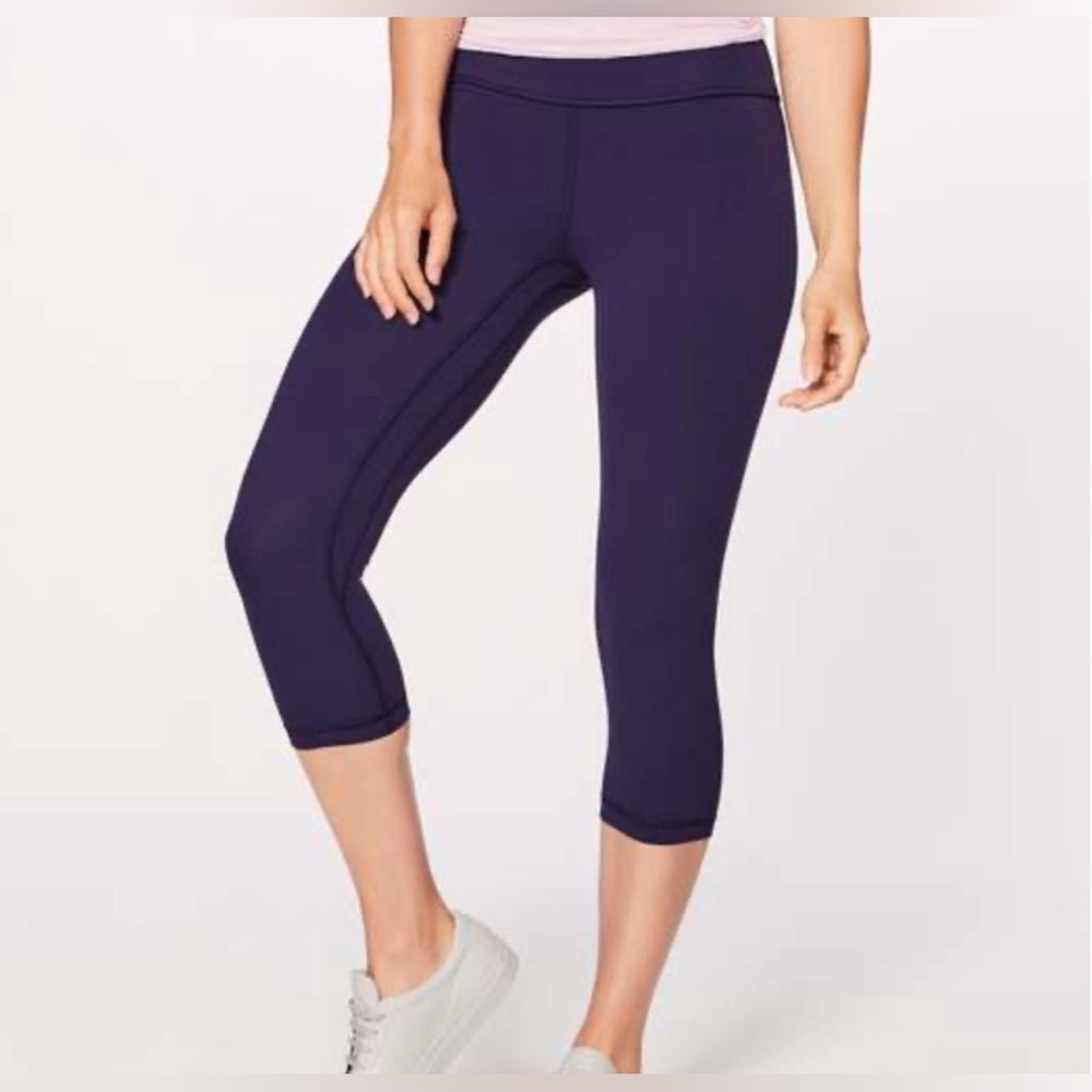 Lululemon Align Crop Purple Leggings